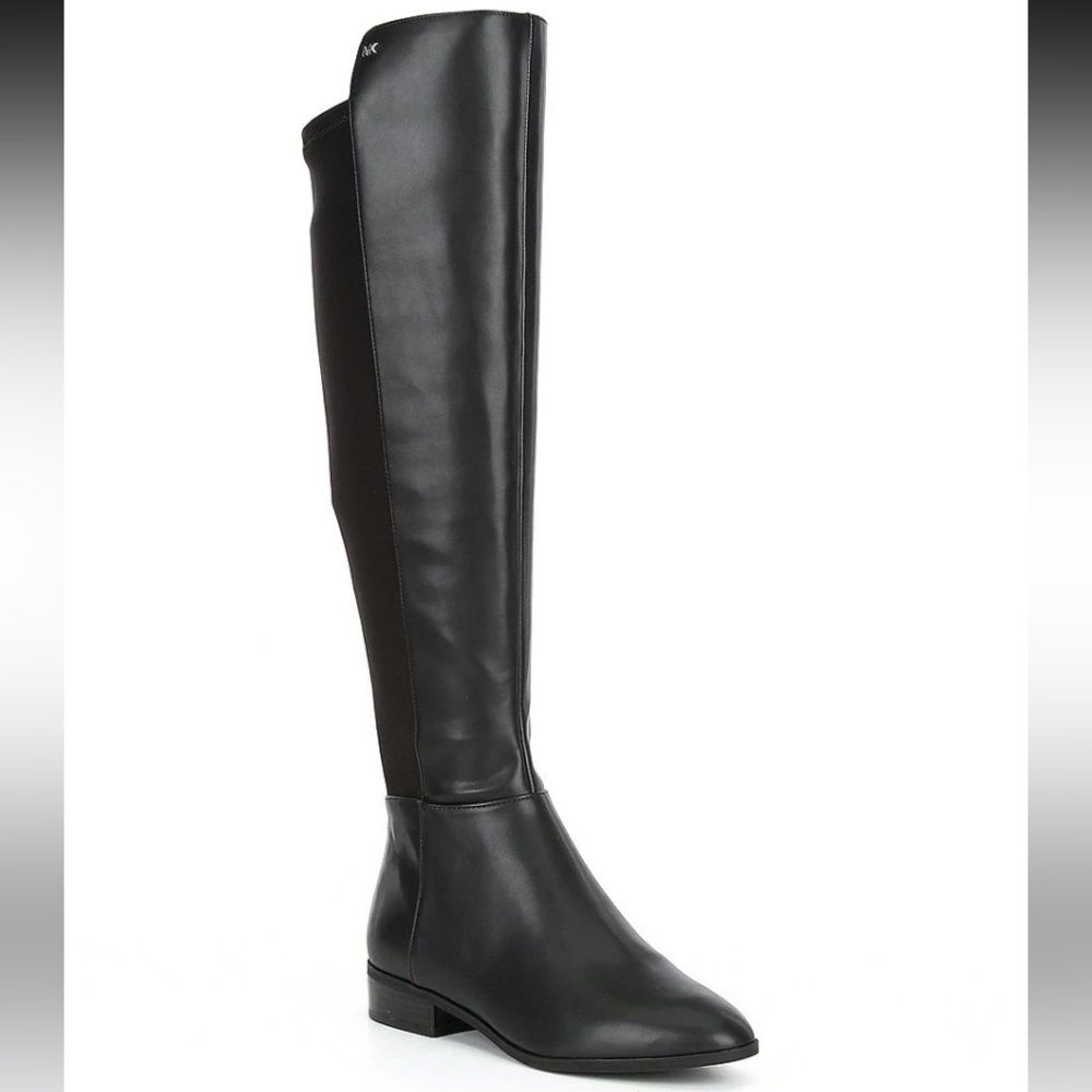 Black Leather Boots, Size 7
